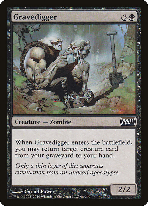 Magic 2011 - 98 - Gravedigger - Common