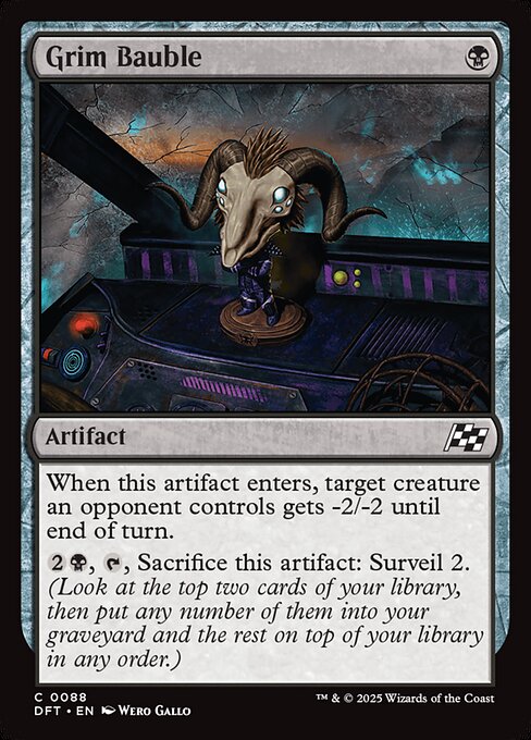 Aetherdrift - 88 - Grim Bauble - Common