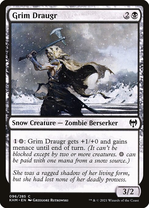 Kaldheim - 96 - Grim Draugr - Common