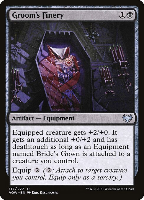 Innistrad: Crimson Vow - 117 - Groom's Finery - Uncommon