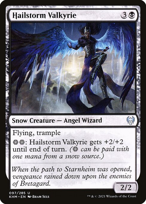 Kaldheim - 97 - Hailstorm Valkyrie - Uncommon