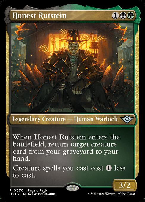 Outlaws of Thunder Junction - 370 - Honest Rutstein - Uncommon