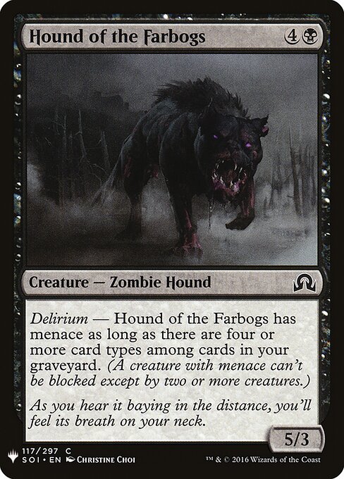 The List - SOI-117 - Hound of the Farbogs - Common