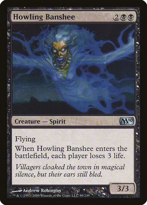 Magic 2010 - 99 - Howling Banshee - Uncommon