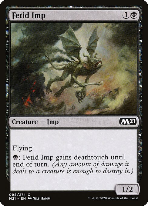 Core Set 2021 - 98 - Fetid Imp - Common