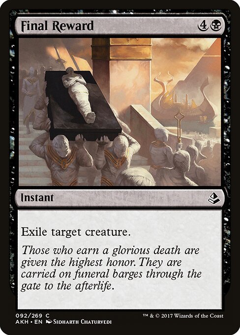 Amonkhet - 92 - Final Reward - Common