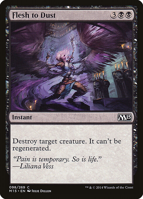 Magic 2015 - 98 - Flesh to Dust - Common