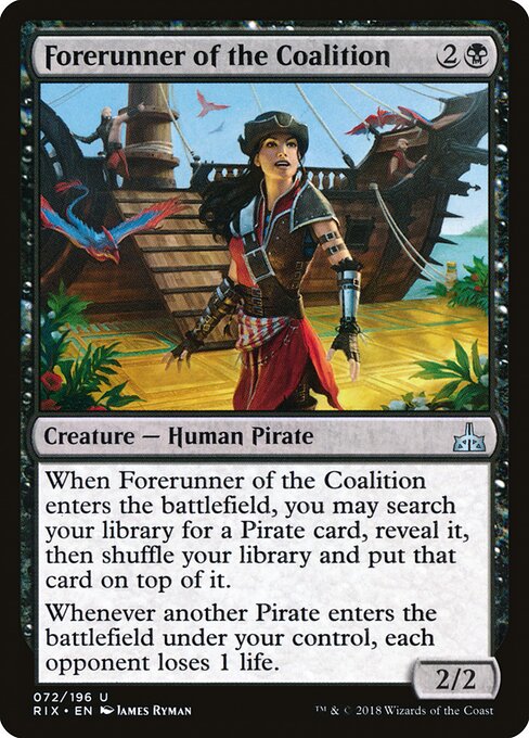 Rivals of Ixalan - 72 - Forerunner of the Coalition - Uncommon