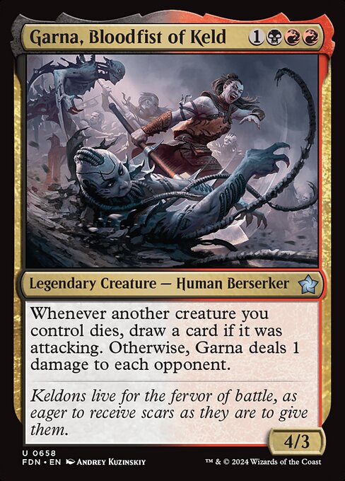 Foundations - 658 - Garna, Bloodfist of Keld - Uncommon