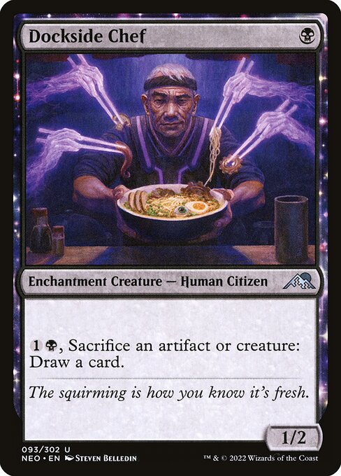 Kamigawa: Neon Dynasty - 93 - Dockside Chef - Uncommon