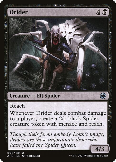 Adventures in the Forgotten Realms - 98 - Drider - Uncommon