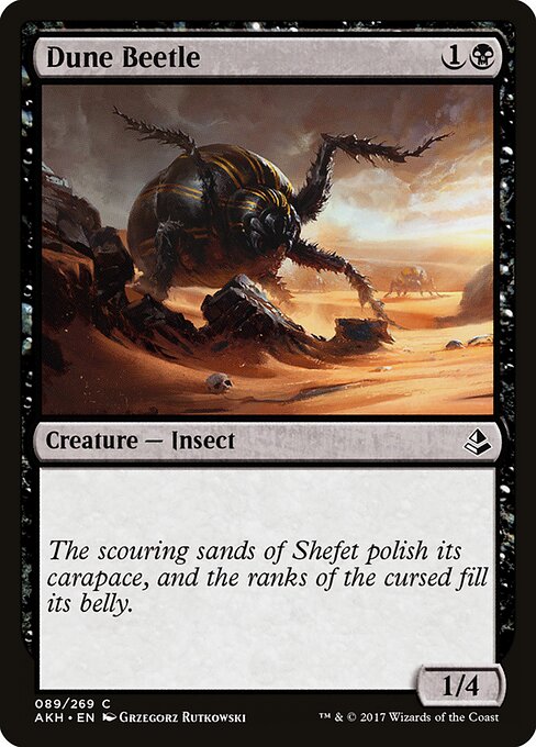 Amonkhet - 89 - Dune Beetle - Common
