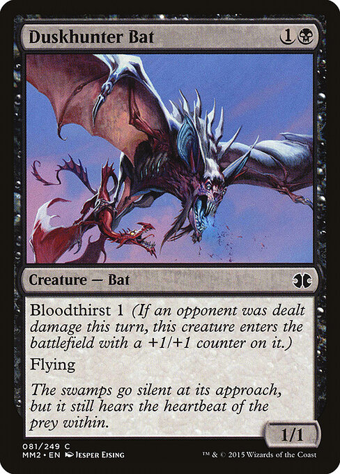 Modern Masters 2015 - 81 - Duskhunter Bat - Common