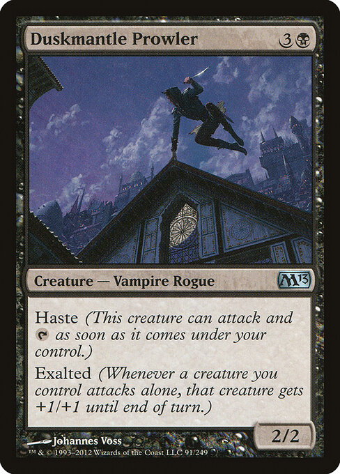 Magic 2013 - 91 - Duskmantle Prowler - Uncommon