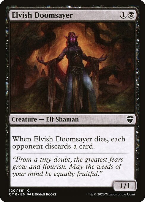 Commander Legends - 120 - Elvish Doomsayer - Common