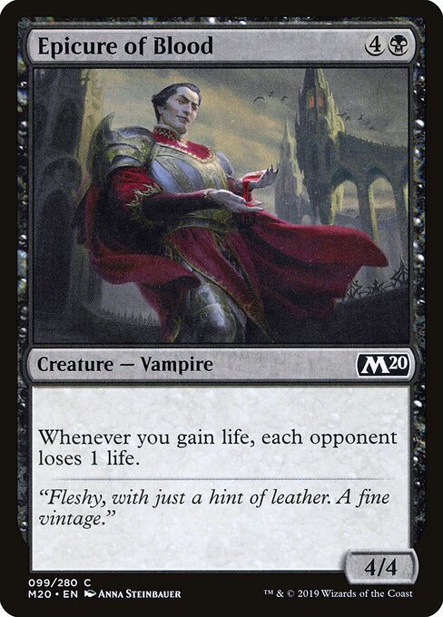 Core Set 2020 - 99 - Epicure of Blood - Common