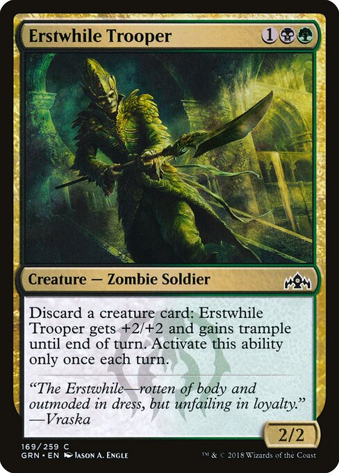 Guilds of Ravnica - 169 - Erstwhile Trooper - Common