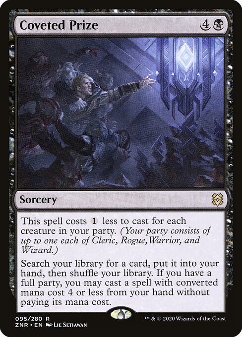 Zendikar Rising - 95 - Coveted Prize - Rare