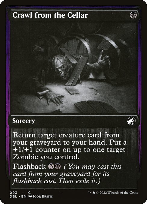 Innistrad: Double Feature - 93 - Crawl from the Cellar - Common