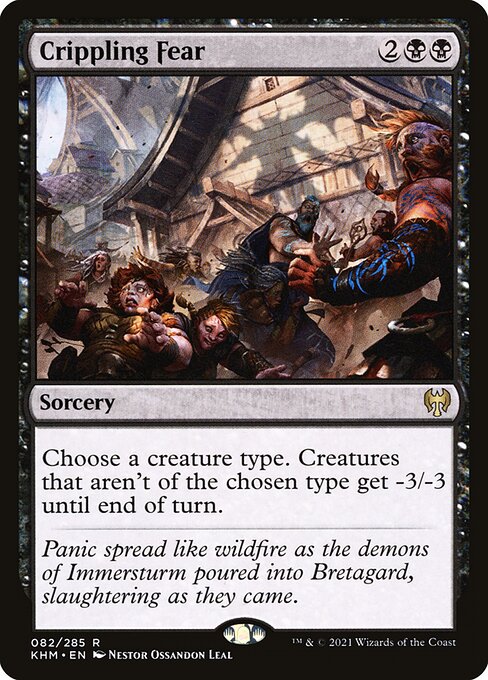 Kaldheim - 82 - Crippling Fear - Rare