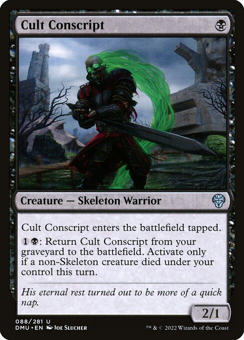 Dominaria United - 88 - Cult Conscript - Uncommon