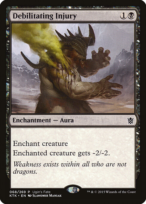 Ugin's Fate - 68 - Debilitating Injury - Common
