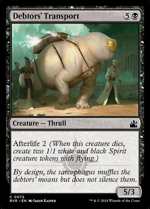Ravnica Remastered - 72 - Debtors' Transport - Common