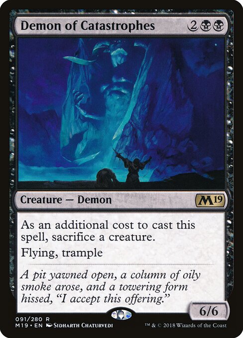 Core Set 2019 - 91 - Demon of Catastrophes - Rare