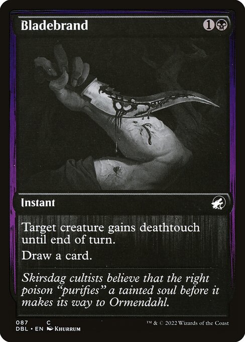 Innistrad: Double Feature - 87 - Bladebrand - Common