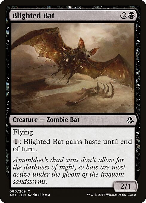 Amonkhet - 80 - Blighted Bat - Common