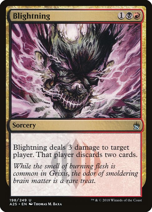Masters 25 - 198 - Blightning - Uncommon