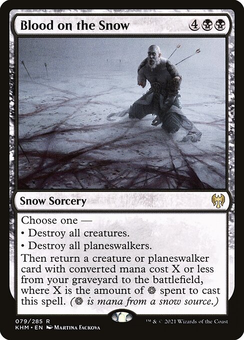 Kaldheim - 79 - Blood on the Snow - Rare
