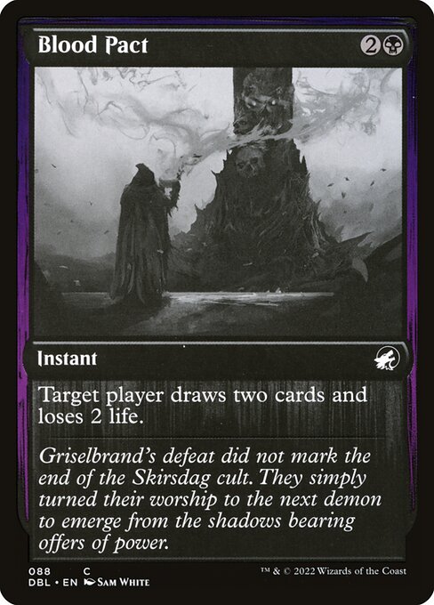 Innistrad: Double Feature - 88 - Blood Pact - Common