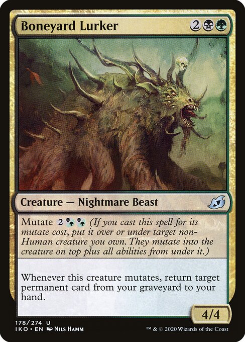 Ikoria: Lair of Behemoths - 178 - Boneyard Lurker - Uncommon