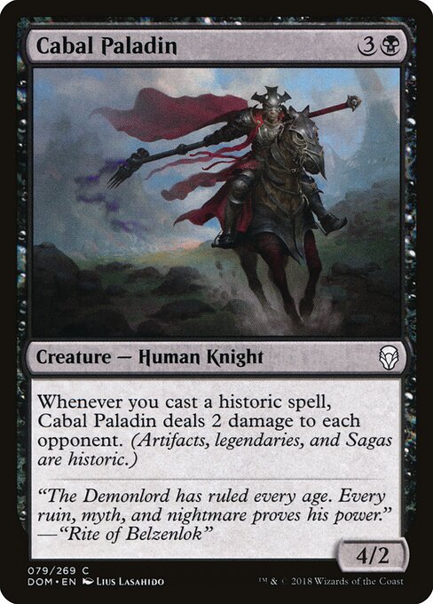Dominaria - 79 - Cabal Paladin - Common