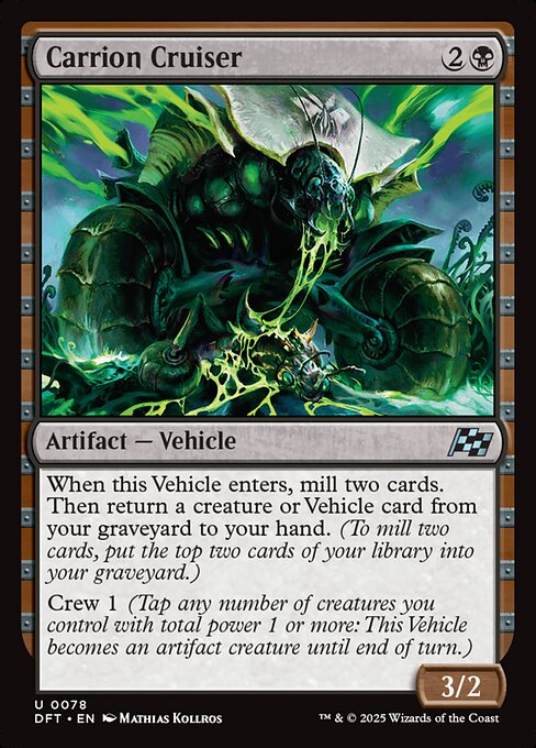 Aetherdrift - 78 - Carrion Cruiser - Uncommon