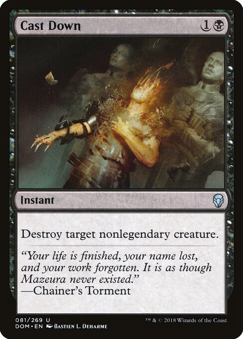Dominaria - 81 - Cast Down - Uncommon