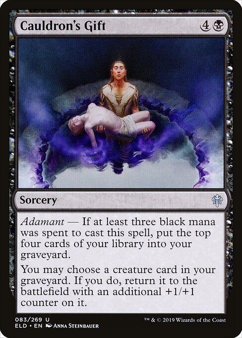 Throne of Eldraine - 83 - Cauldron's Gift - Uncommon
