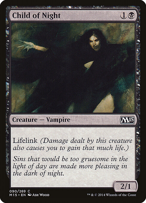 Magic 2015 - 90 - Child of Night - Common