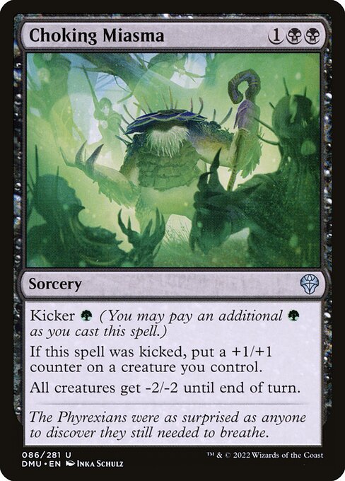 Dominaria United - 86 - Choking Miasma - Uncommon