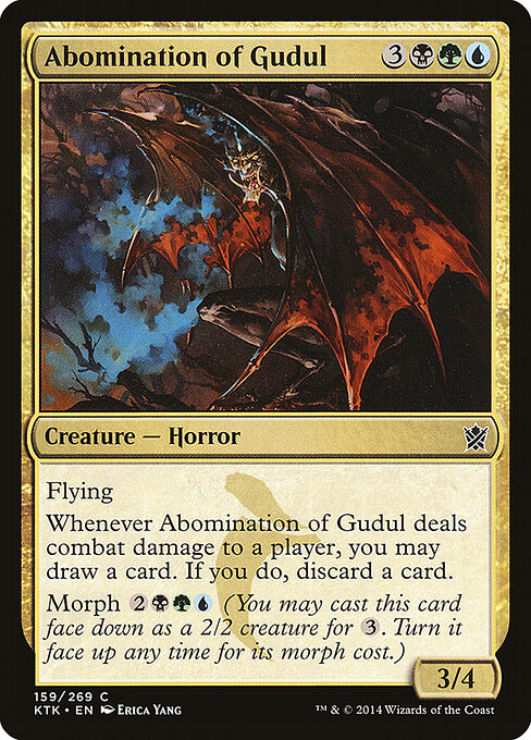 Khans of Tarkir - 159 - Abomination of Gudul - Common