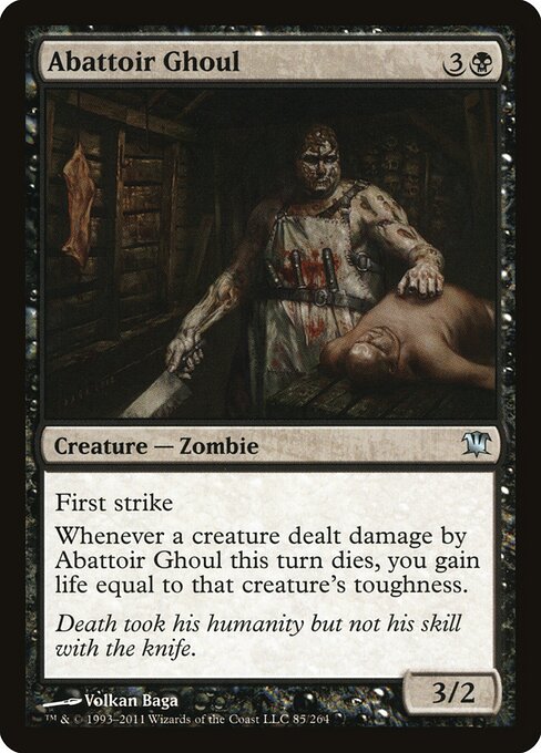 Innistrad - 85 - Abattoir Ghoul - Uncommon