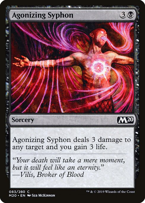 Core Set 2020 - 83 - Agonizing Syphon - Common