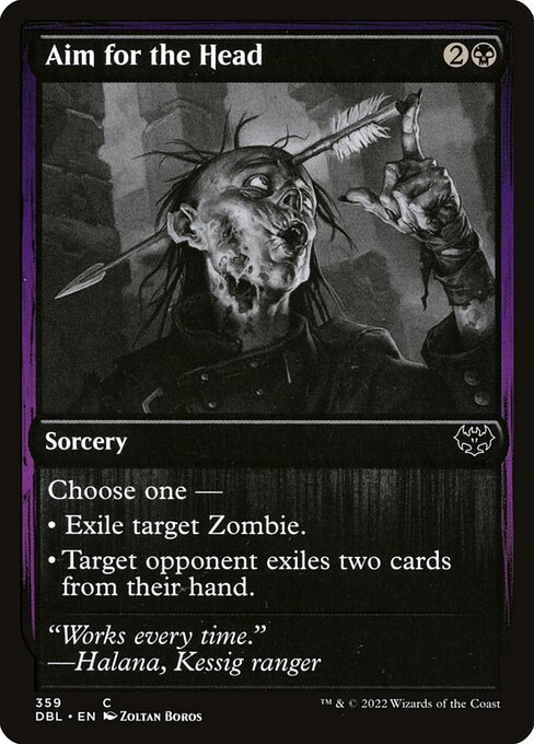 Innistrad: Double Feature - 359 - Aim for the Head - Common