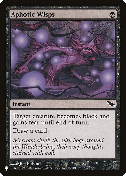 The List - SHM-55 - Aphotic Wisps - Common