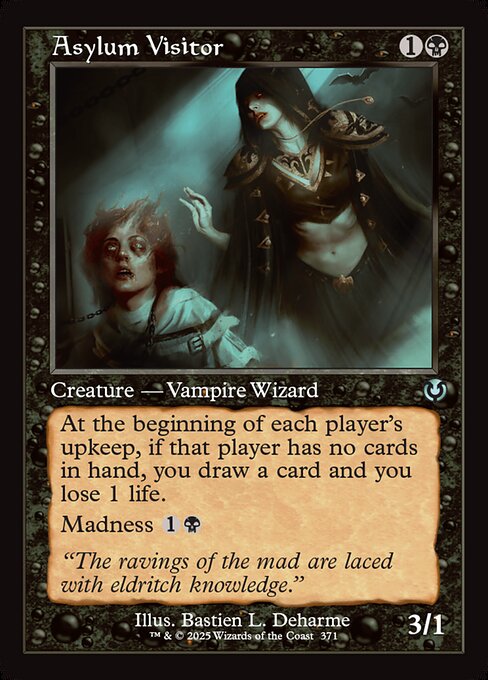 Innistrad Remastered - 371 - Asylum Visitor - Uncommon