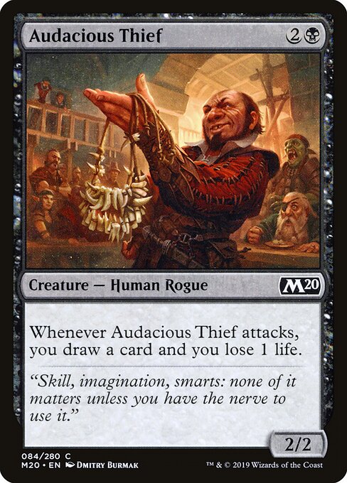Core Set 2020 - 84 - Audacious Thief - Common