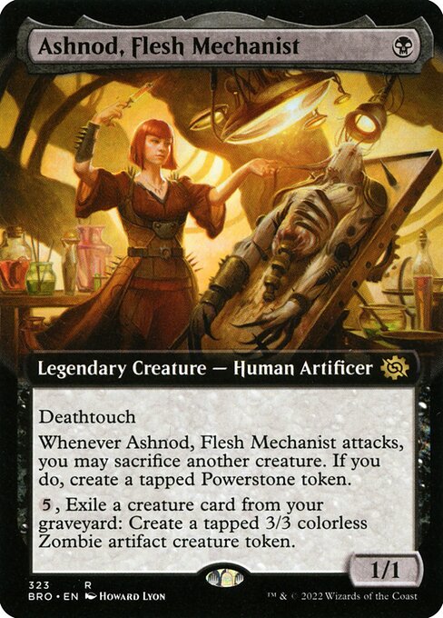 The Brothers' War - 323 - Ashnod, Flesh Mechanist - Rare