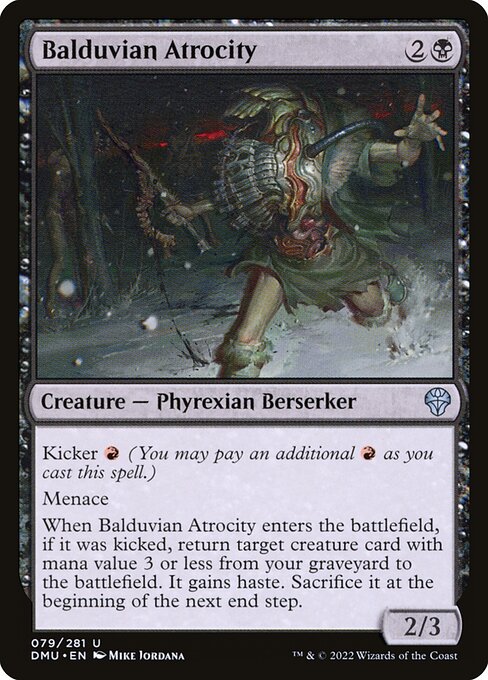 Dominaria United - 79 - Balduvian Atrocity - Uncommon