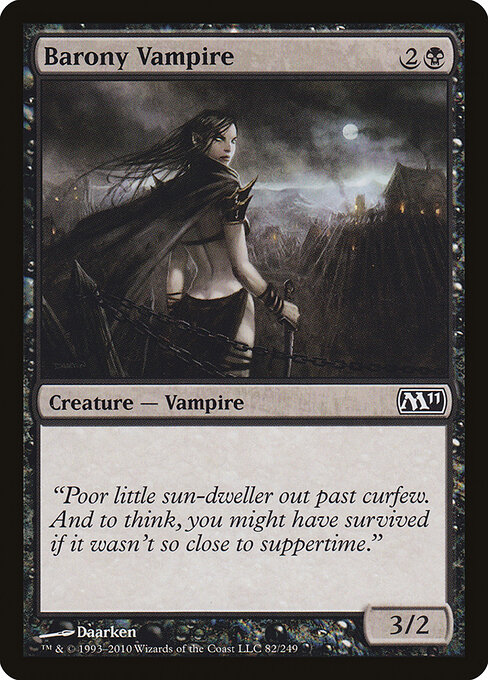 Magic 2011 - 82 - Barony Vampire - Common